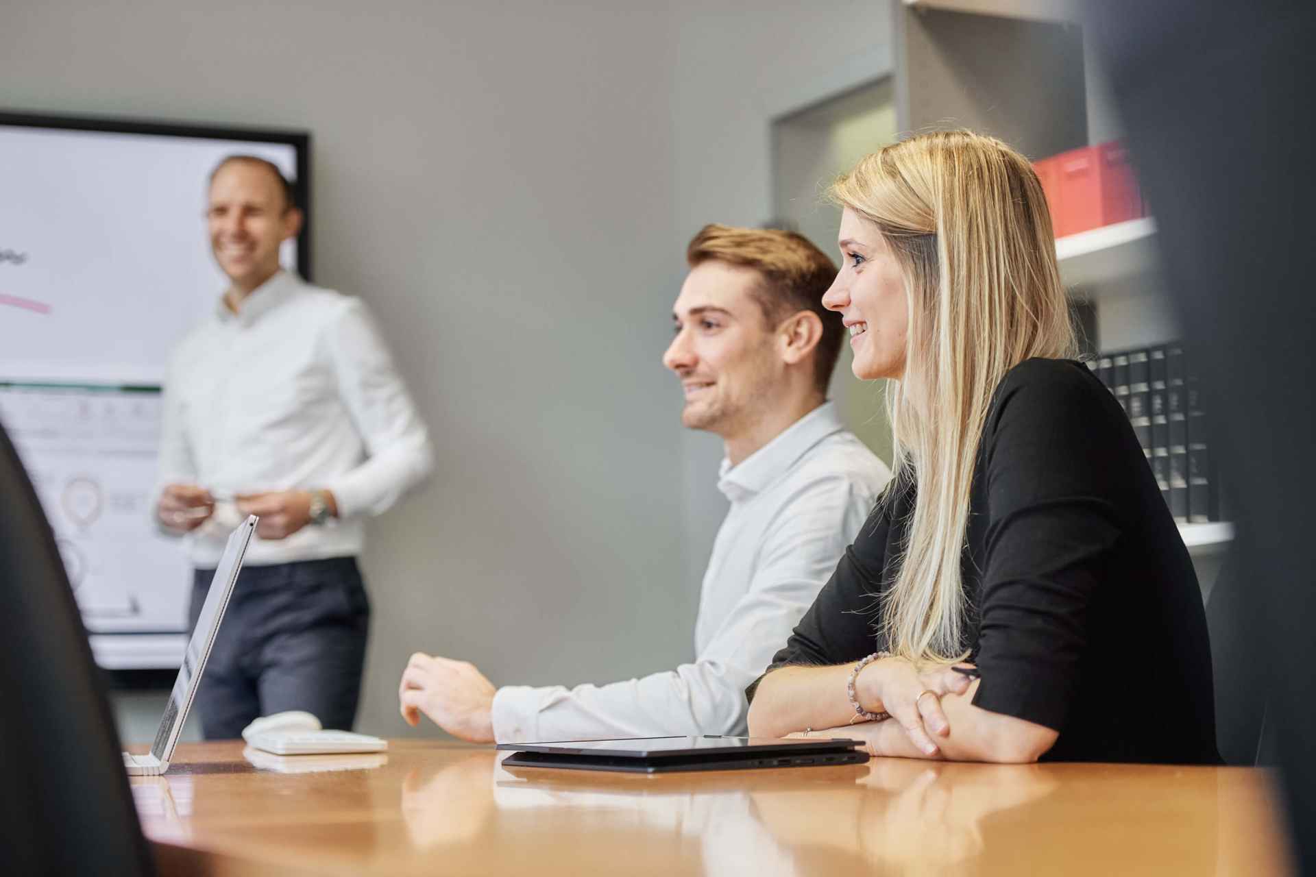 Beratungssituation bei Bäumerich Steuerberatung